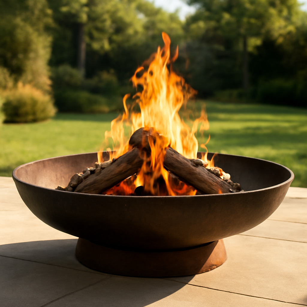 Rasentrimmer – Anwendung im Garten (KI)