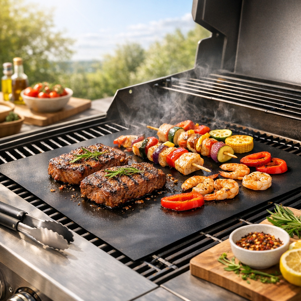 Rasentrimmer – Anwendung im Garten (AI)