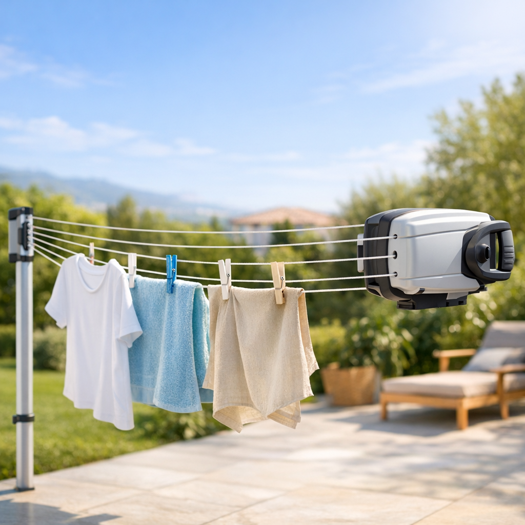 Rasentrimmer – Anwendung im Garten (AI)