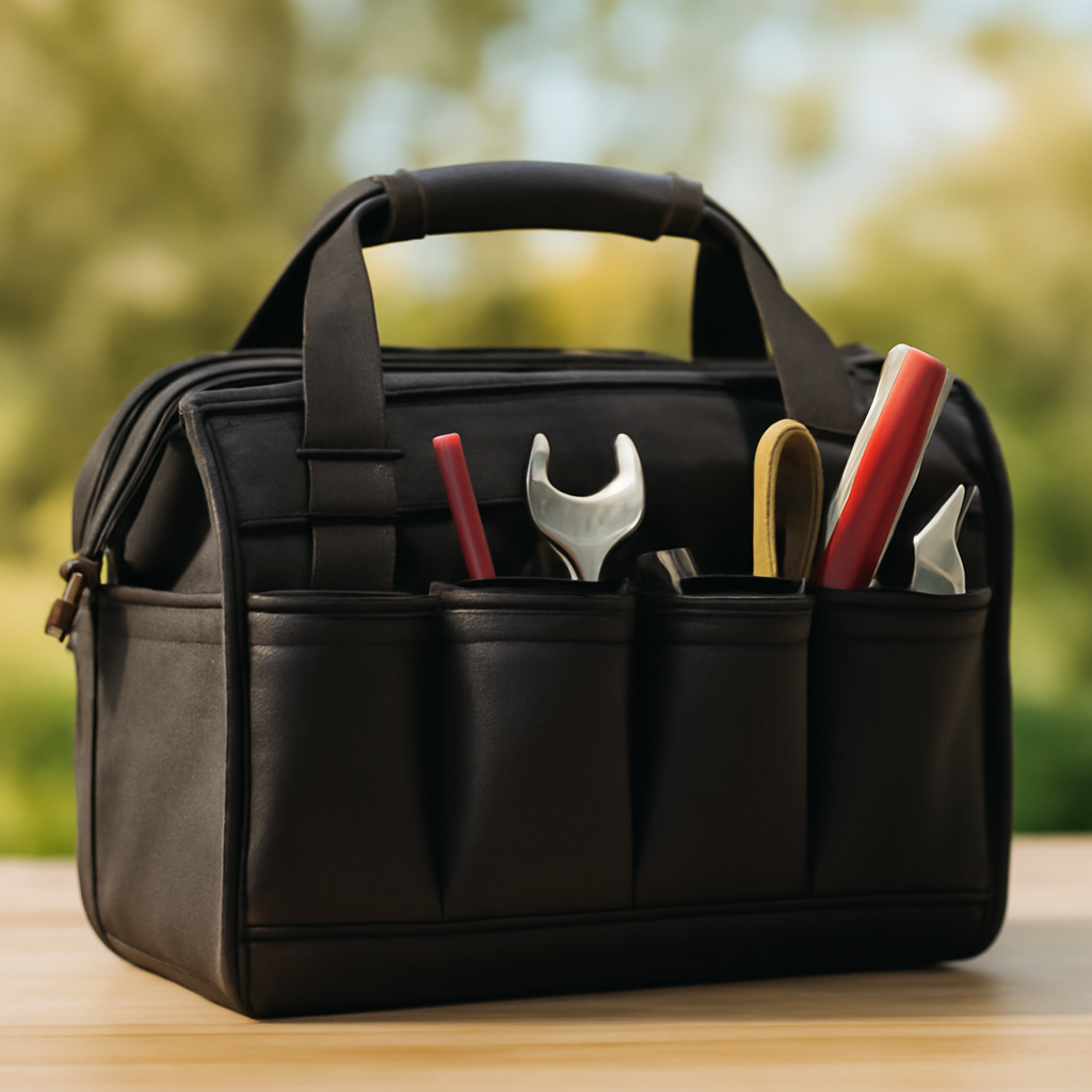 Rasentrimmer – Anwendung im Garten (KI)