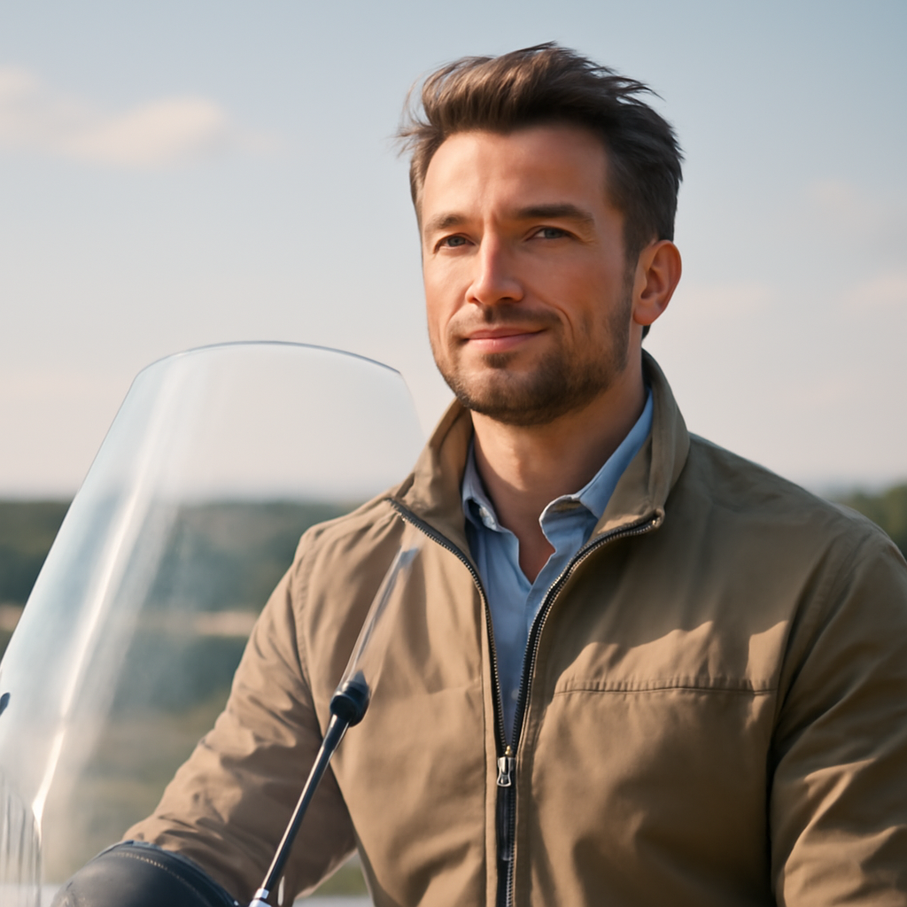 Rasentrimmer – Anwendung im Garten (KI)